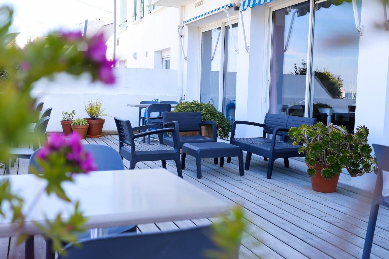 Hôtel Port Haliguen Quiberon Exterior foto