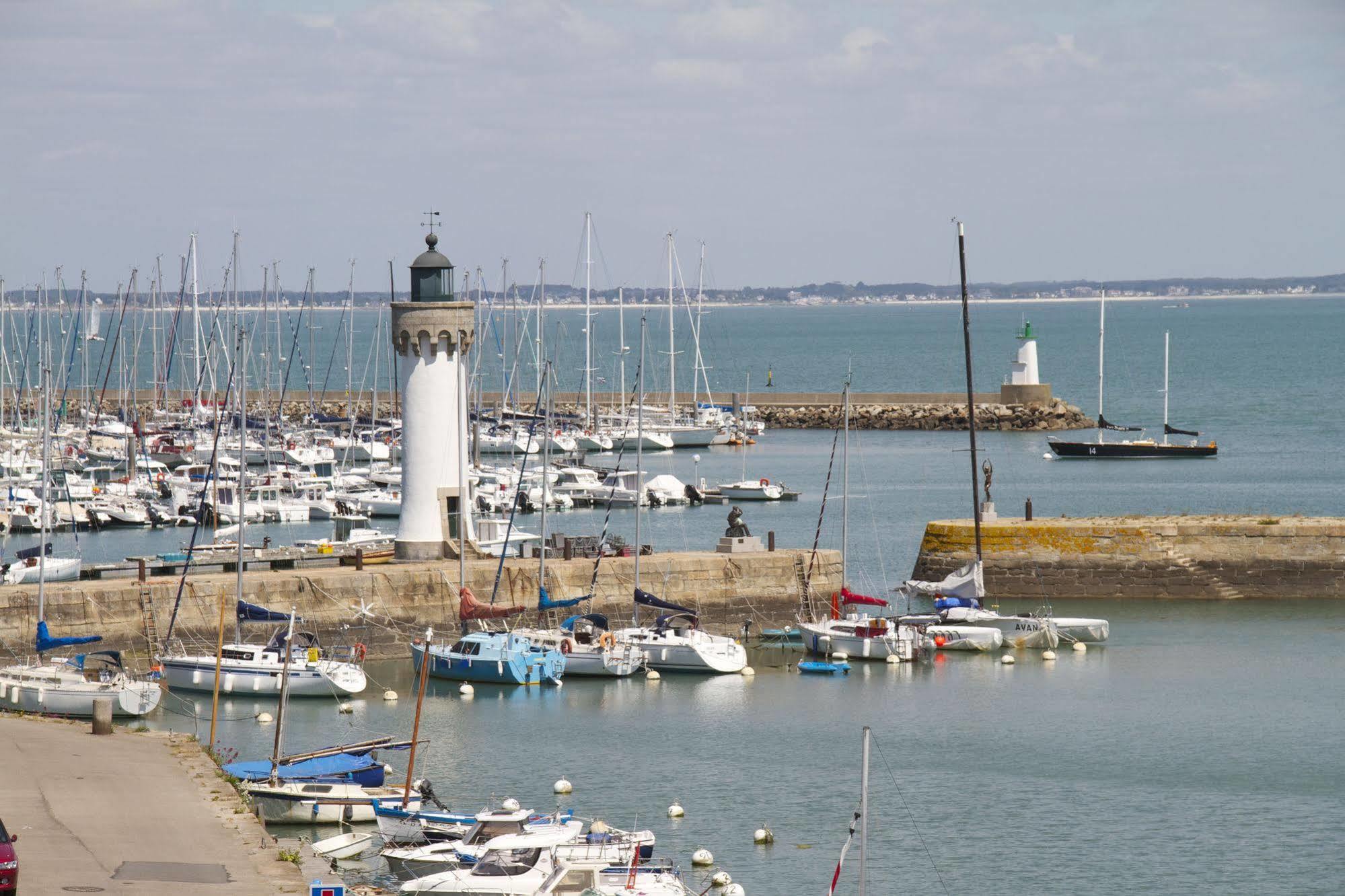 Hôtel Port Haliguen Quiberon Exterior foto